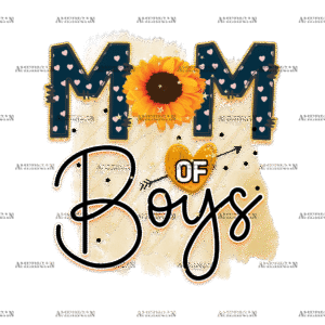 Mom Of Boys DTF Transfer