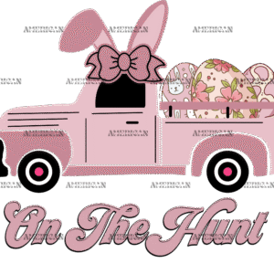 On The Hunt Easter DTF Transfer