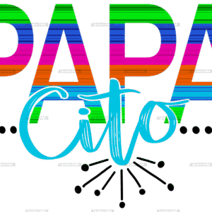 Papa Cita Dots Dtf Transfer