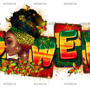 Power Black Women DTF Transfer