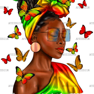 Remembering My Ancestors Juneteenth Black Woman DTF Transfer