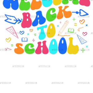 Welcome Back To School Arrow DTF Transfer