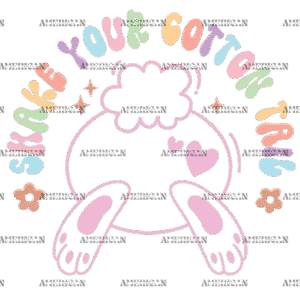 Shake Your Cotton Tail DTF Transfer