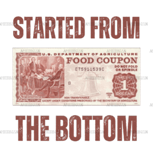 Started From The Bottom DTF Transfer