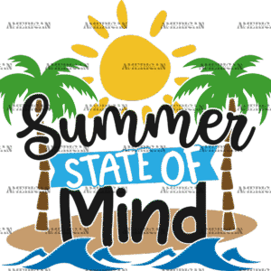 Summer State Of Mind DTF Transfer