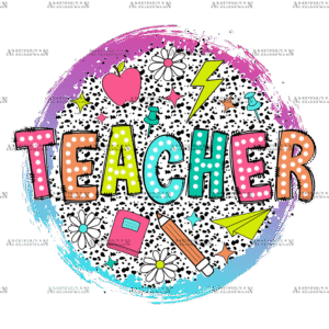 Teacher-4 DTF Transfer
