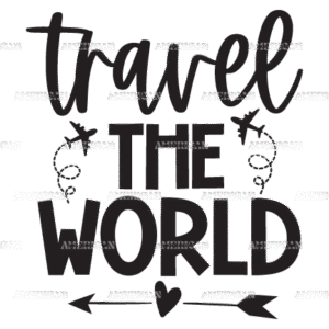 Travel The World-2 DTF Transfer