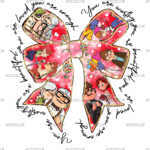 Valentine Bow-13 DTF Transfer
