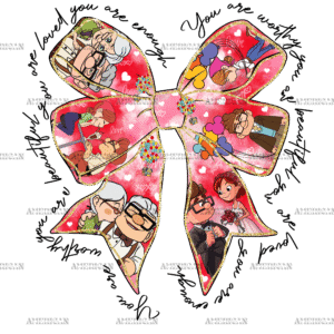 Valentine Bow-15 DTF Transfer
