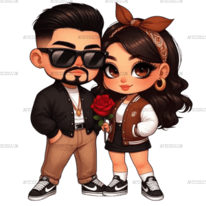 Valentine Couple-3 DTF Transfer