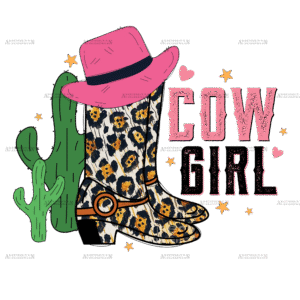 Valentine Cowgirl-2 DTF Transfer