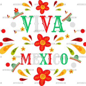 Viva Mexico-7 DTF Transfer