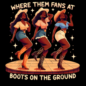 Where Them Fans At Boots On The Ground-10 DTF Transfer