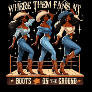 Where Them Fans At Boots On The Ground-13 DTF Transfer