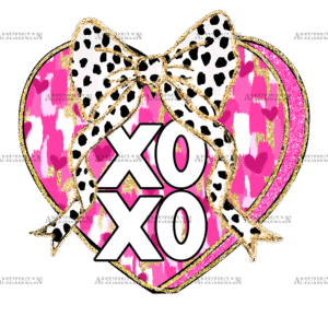 Xoxo Bow-3 DTF Transfer