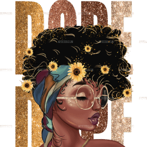 Black Girl Dope DTF Transfer