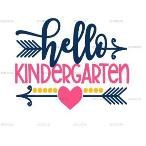 Hello Kindergarten DTF Transfer