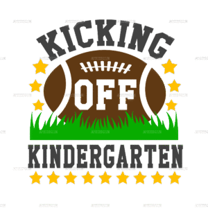 Kicking Off Kindergarten DTF Transfer