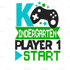 Kindergarten Player 1 Start DTF Transfer