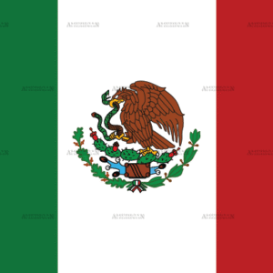 Mexico Flag Dtf Transfer