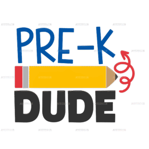 Pre-k Dude DTF Transfer