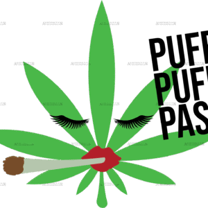 Puff puff pass DTF Transfer