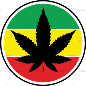 Rasta weed DTF Transfer