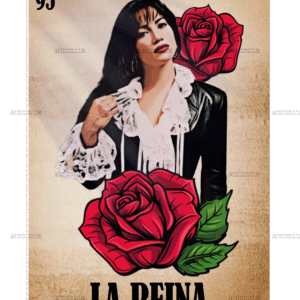 Selena La Reina Dtf Transfer