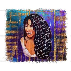 Selena Purple Dtf Transfer