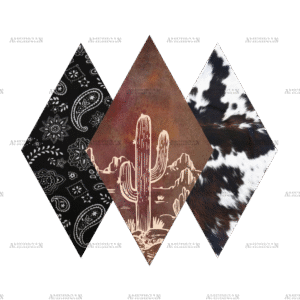 Western Diamonds DTF Transfer